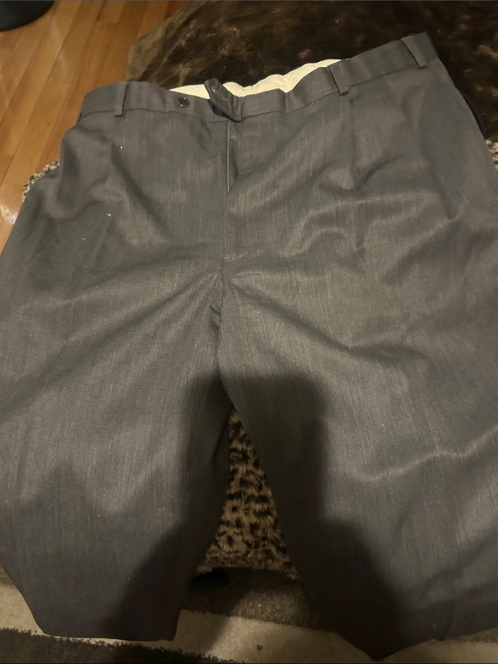 Brooks Brothers Charcoal Flat-Front Men's Dress Shorts